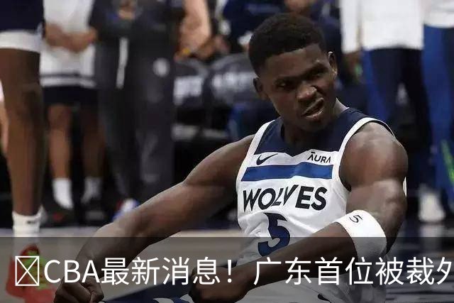 ‍CBA最新消息！广东首位被裁外援曝光，萨姆纳回归时间确定？